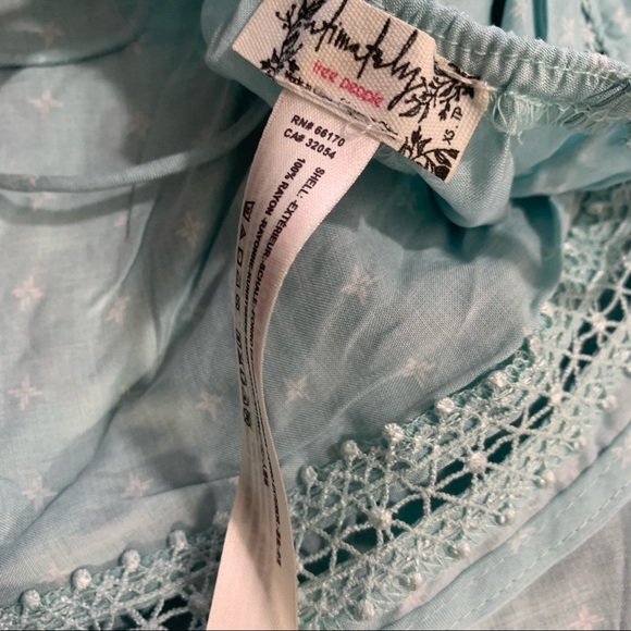 FREE PEOPLE intimately ruffle shoulder romper women’s Size XSmall - Picture 4 of 8